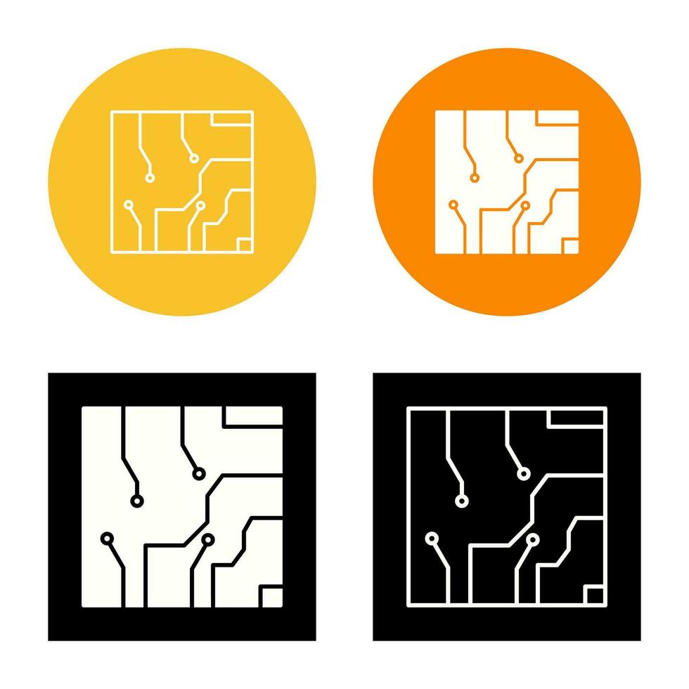 Electrical circuit Vector Icon