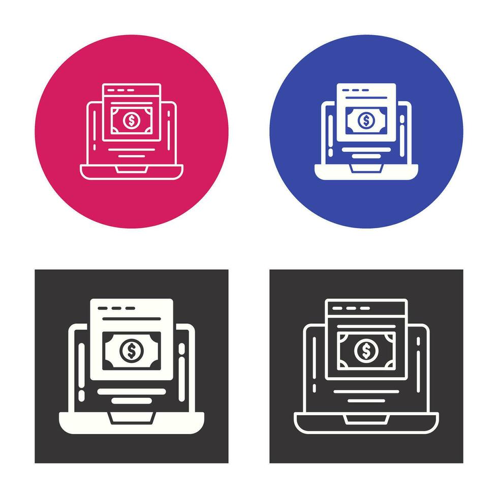 Online Payment Vector Icon