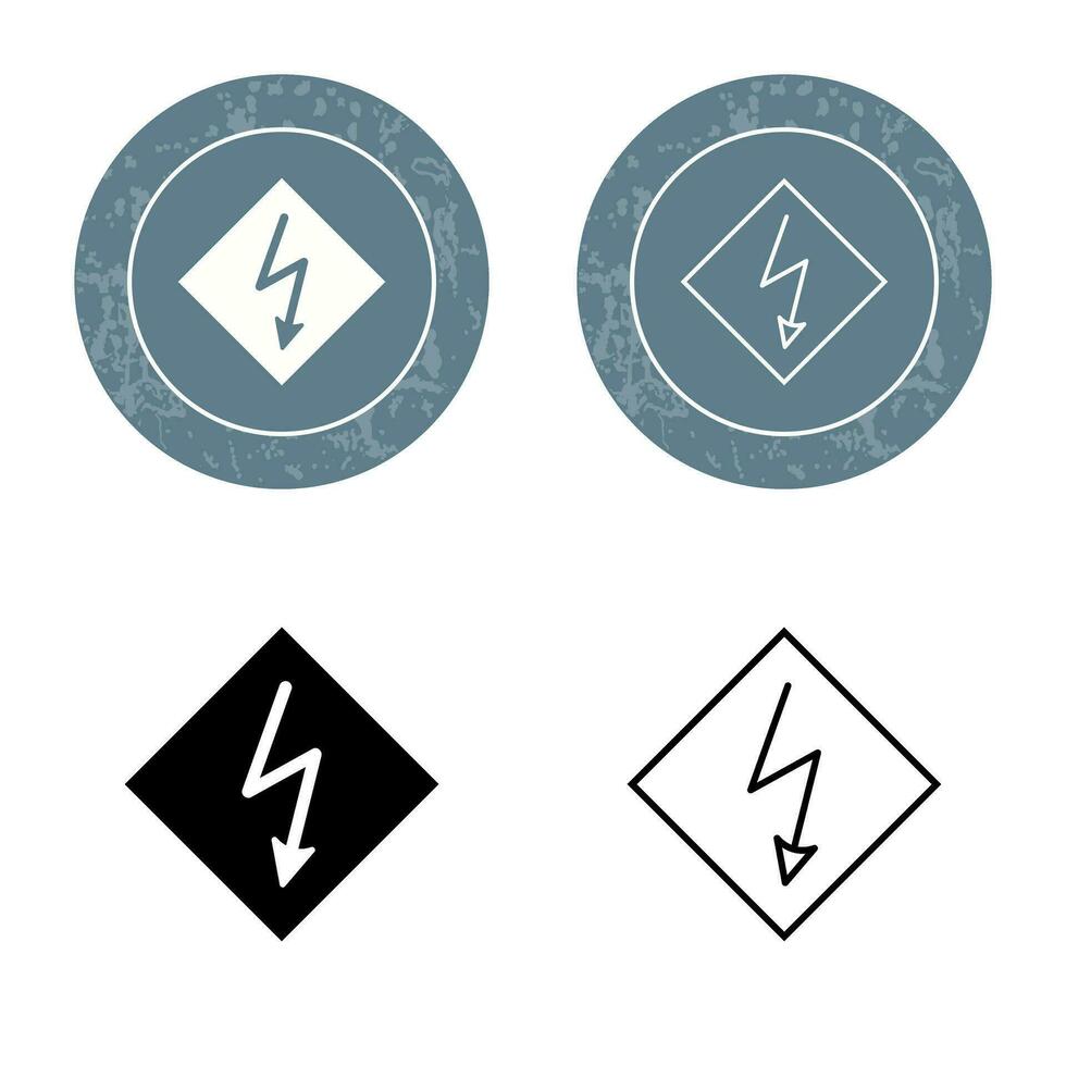 High Voltage Vector Icon