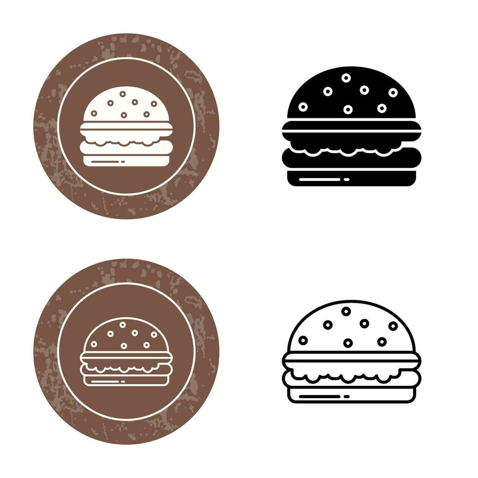 Burger Vector Icon