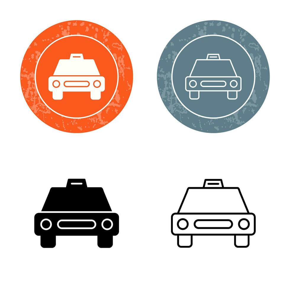 Cab Vector Icon