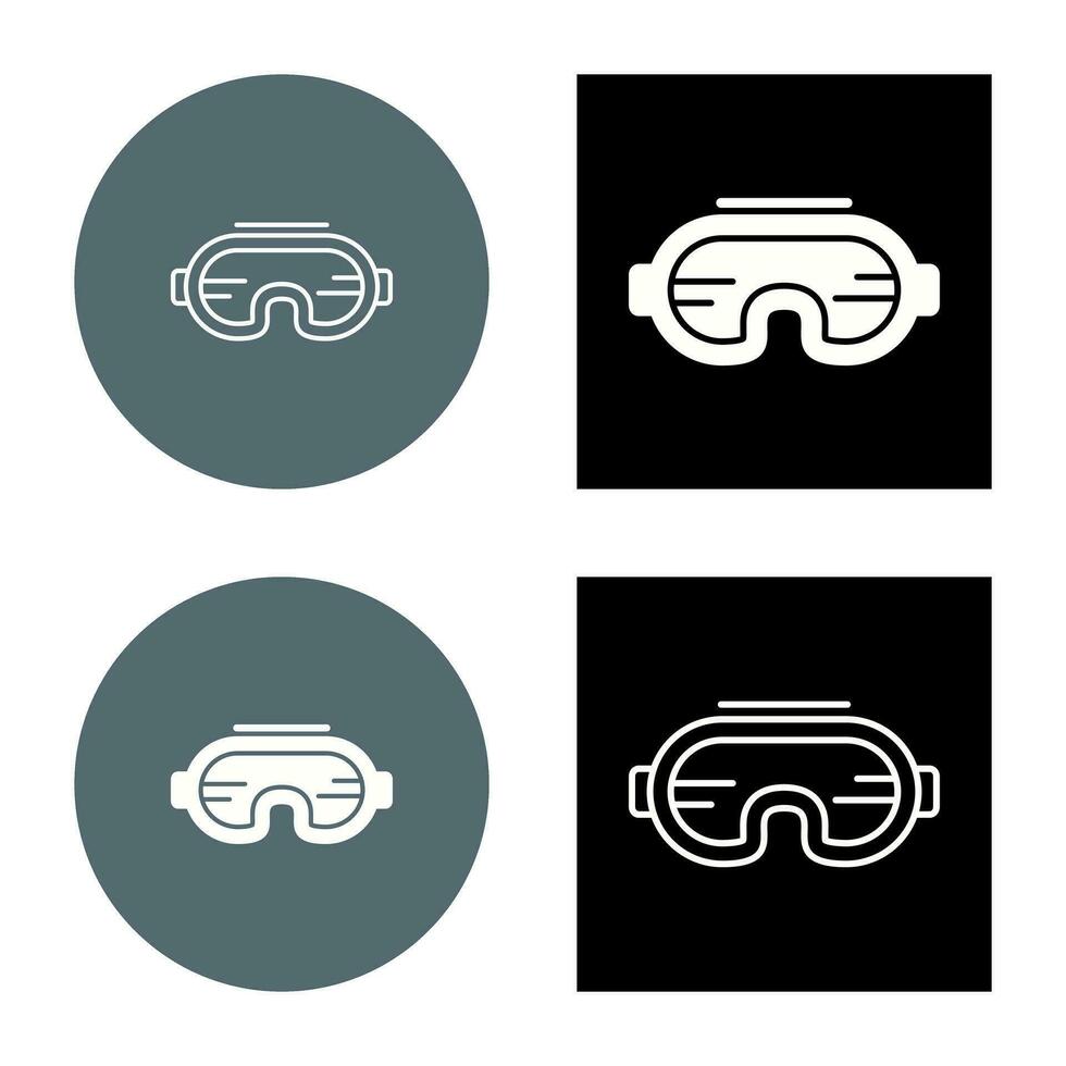 icono de vector de gafas