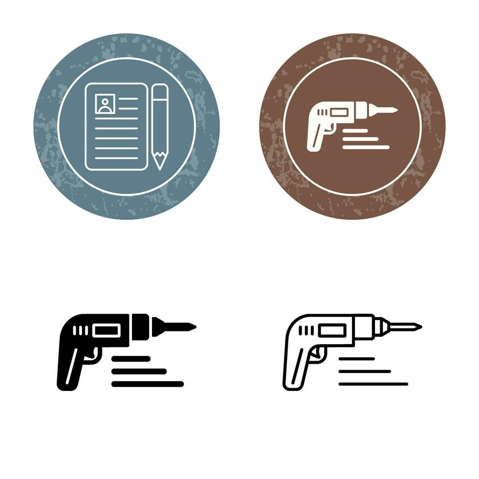 Drill Vector Icon