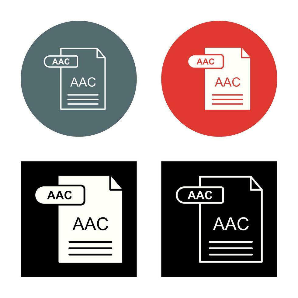 AAC Vector Icon