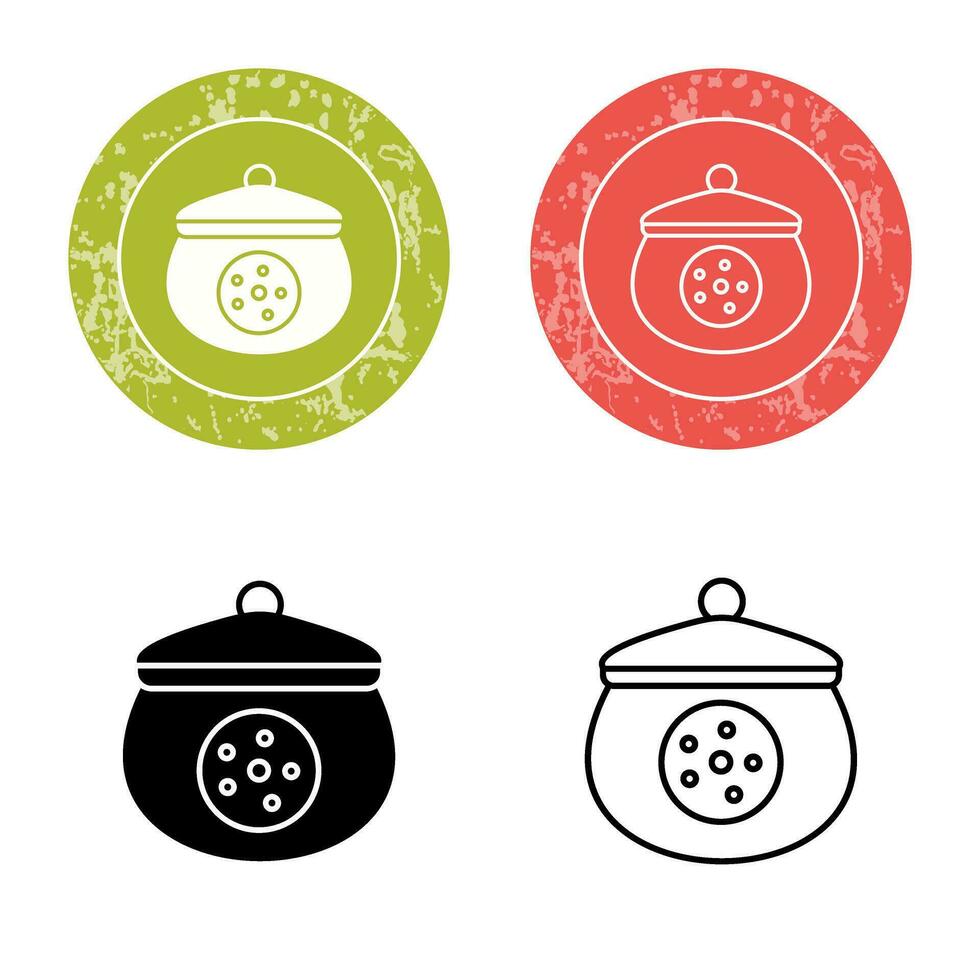 Cookie Jar Vector Icon