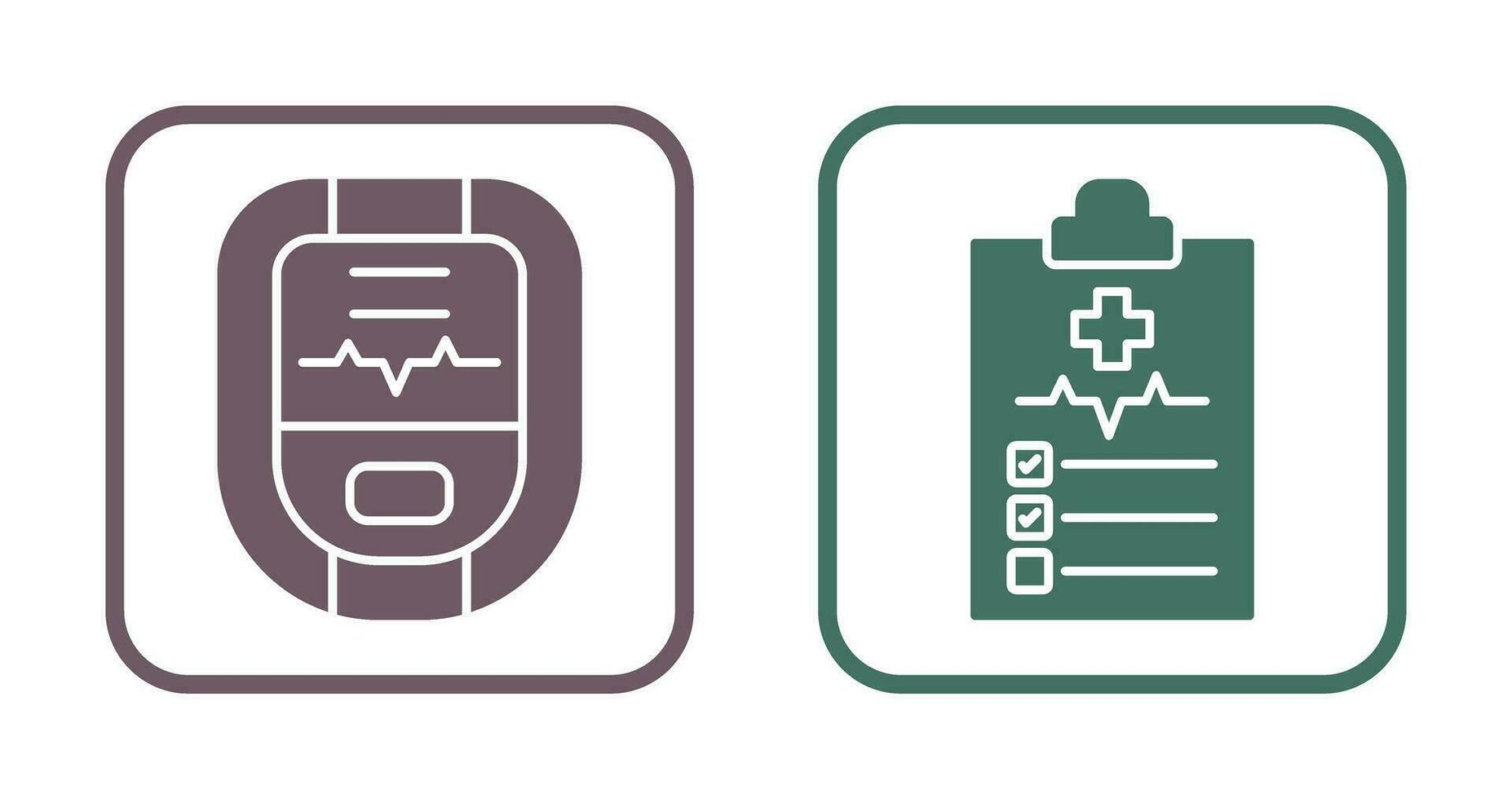 Oximeter and Medical Icon vector