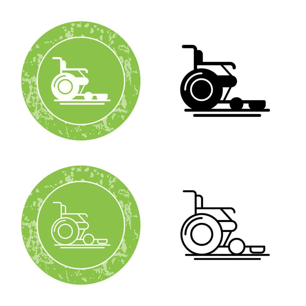 Wheel Chair Vector Icon