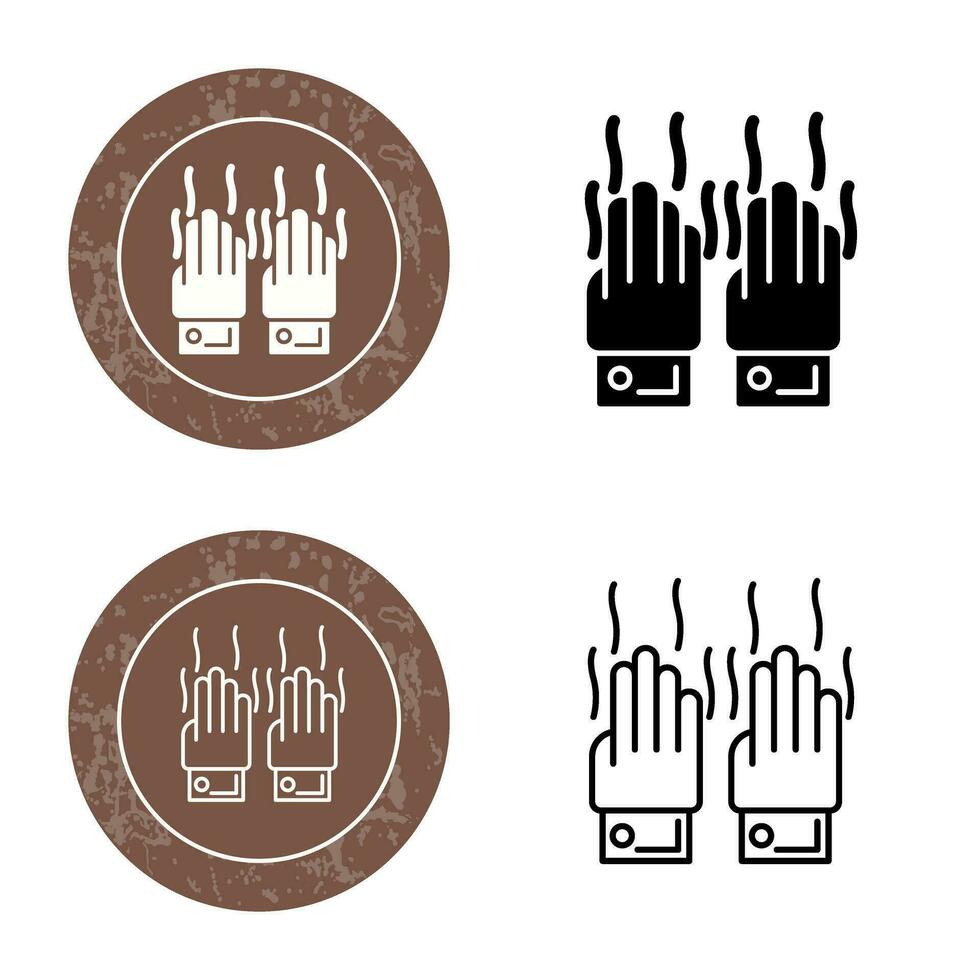 Smelly Hands Vector Icon