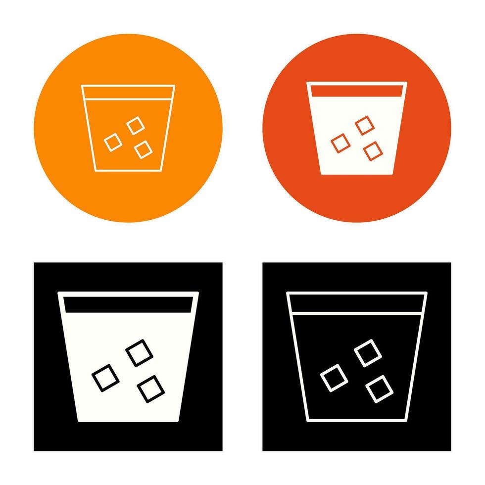 Unique Double Shot Vector Icon