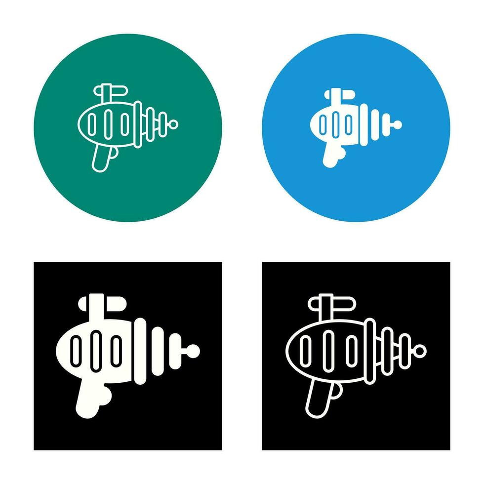 Laser Gun Vector Icon