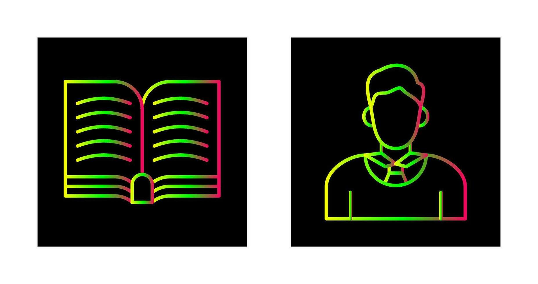 Book and Judge Icon vector