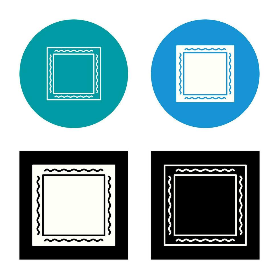 icono de vector de marco único