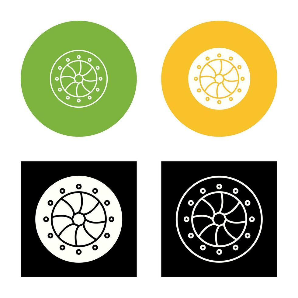 Unique Optical Diaphram Vector Icon