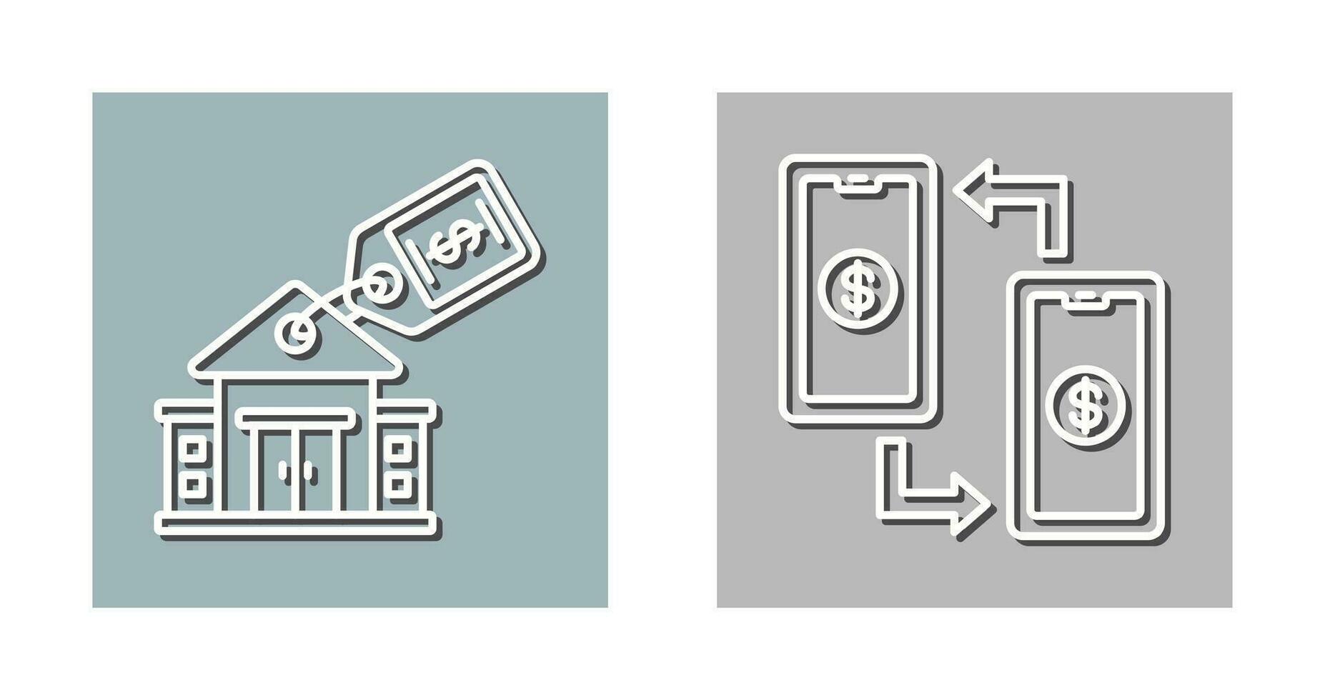 Rental and Transaction Icon vector