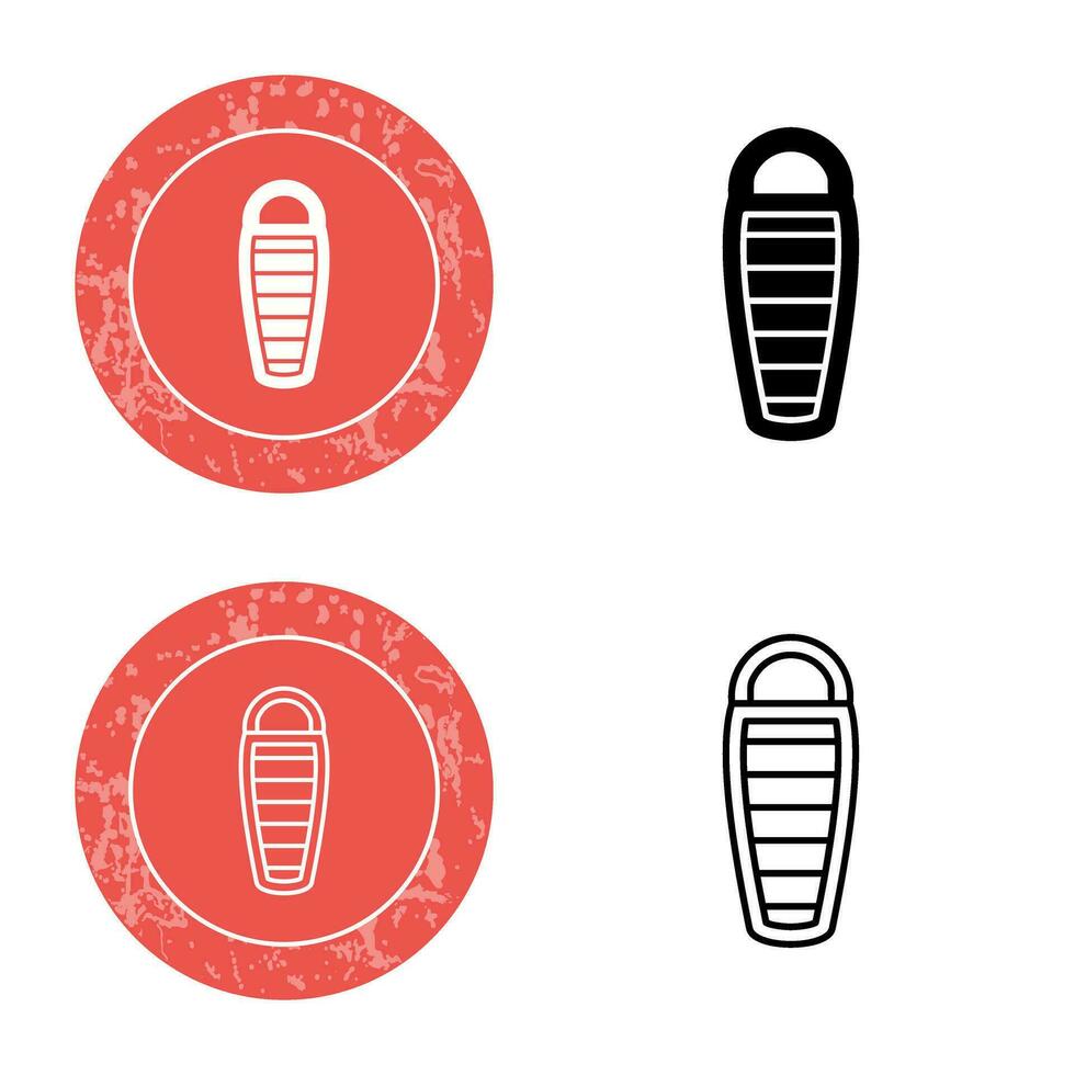Sleeping Bag Vector Icon