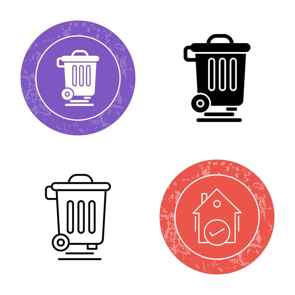 Dustbin Vector Icon