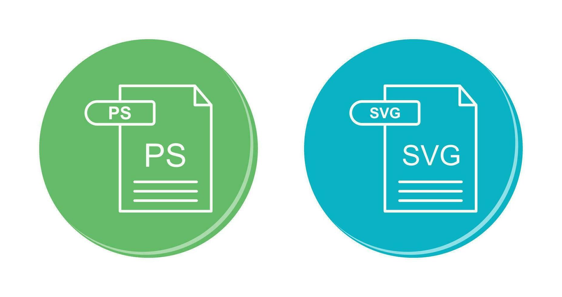PS and SVG Icon vector