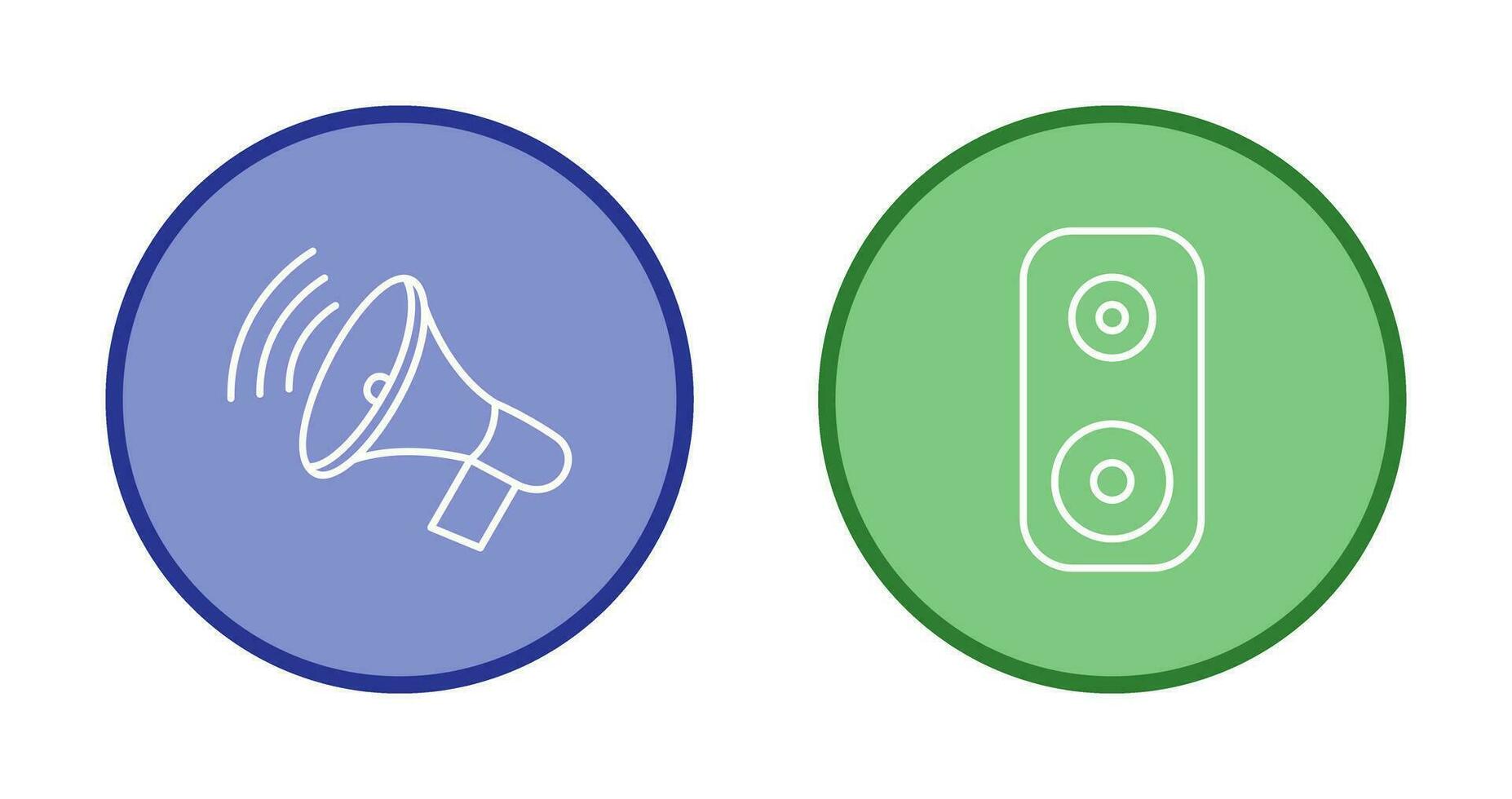 Announcing and Speaker Icon vector