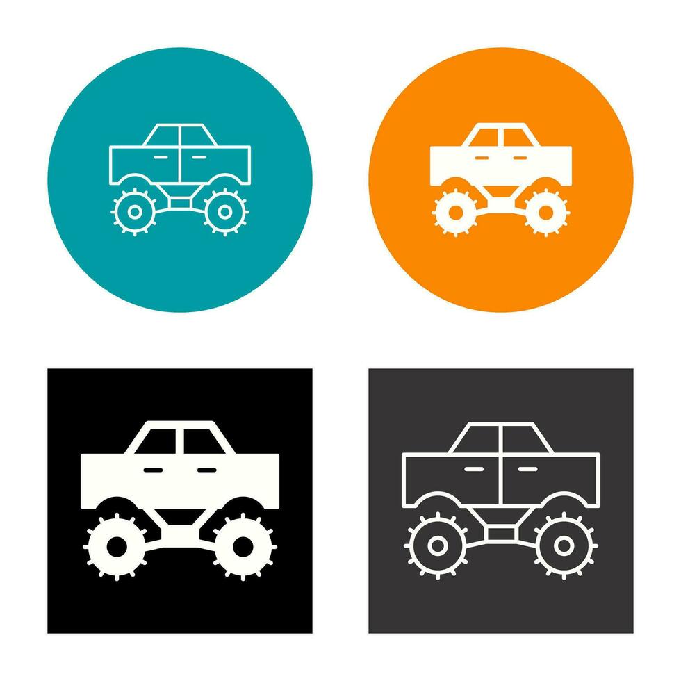 Monster Truck Vector Icon