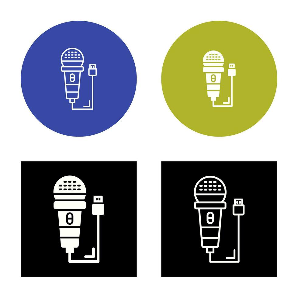 Microphone Vector Icon