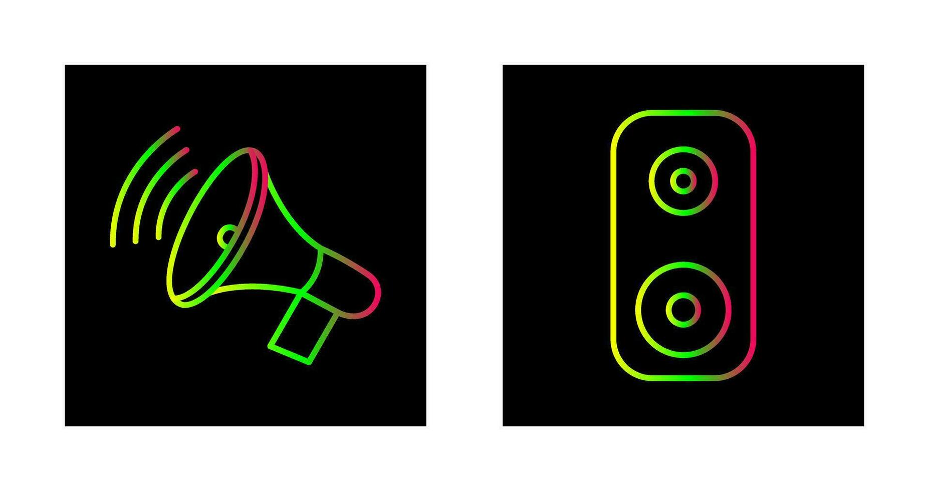 Announcing and Speaker Icon vector