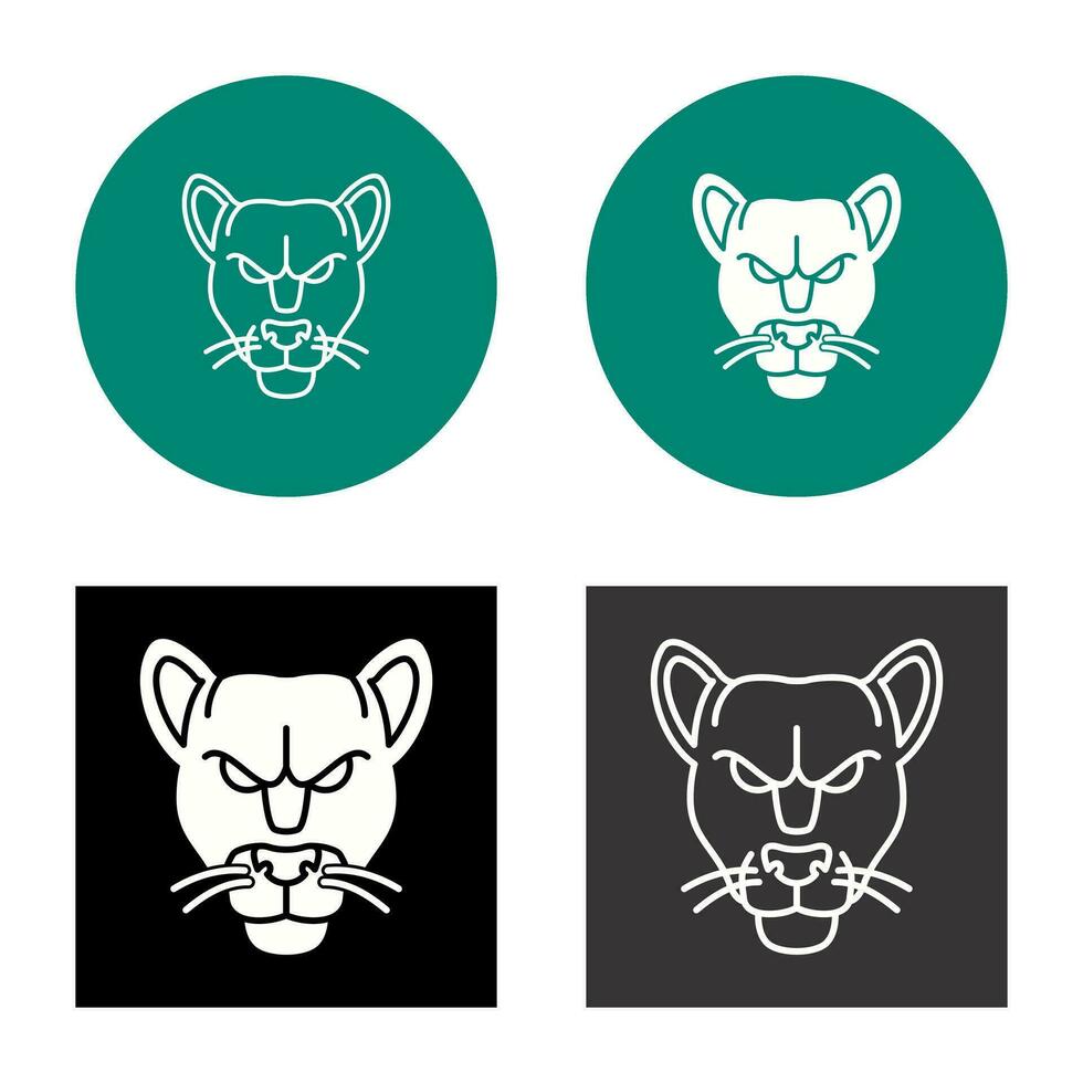 Black Panther Vector Icon