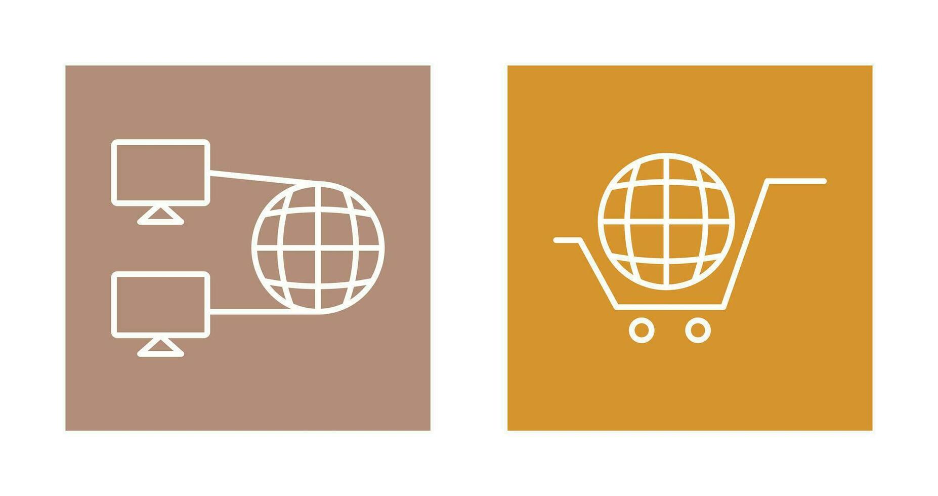 Internet Connectivity and Global Icon vector