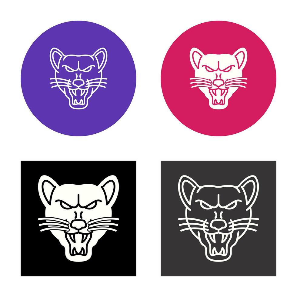 icono de vector de lobo