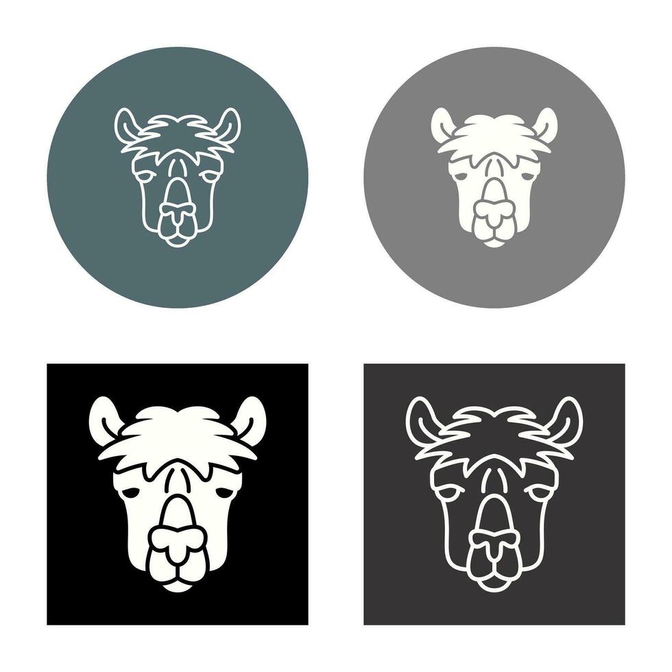 Alpaca Vector Icon