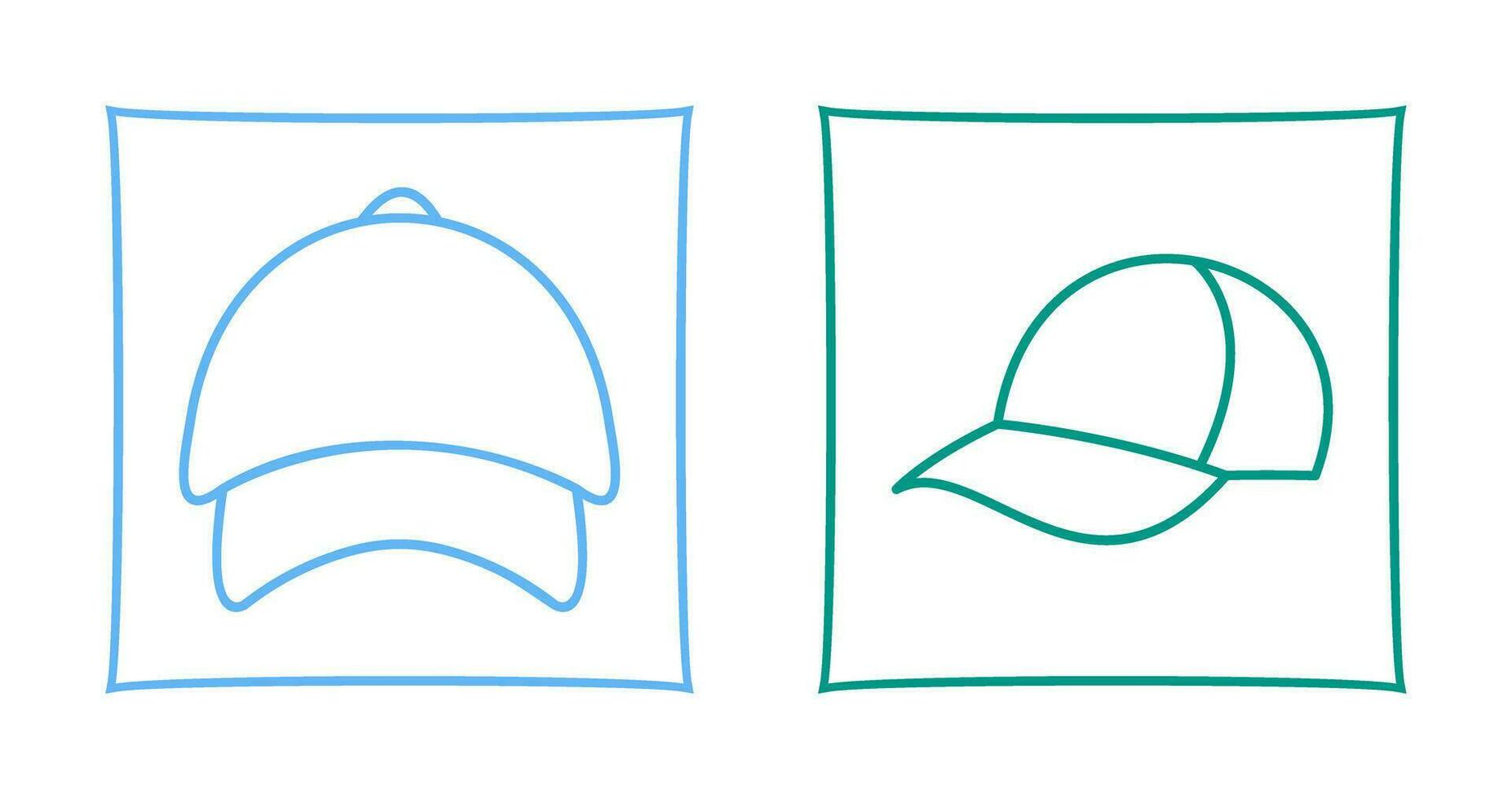 Cap and Hat Icon vector