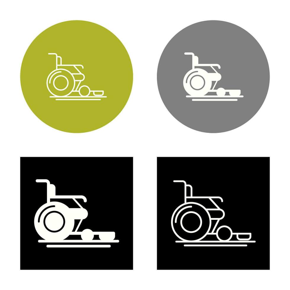 Wheel Chair Vector Icon