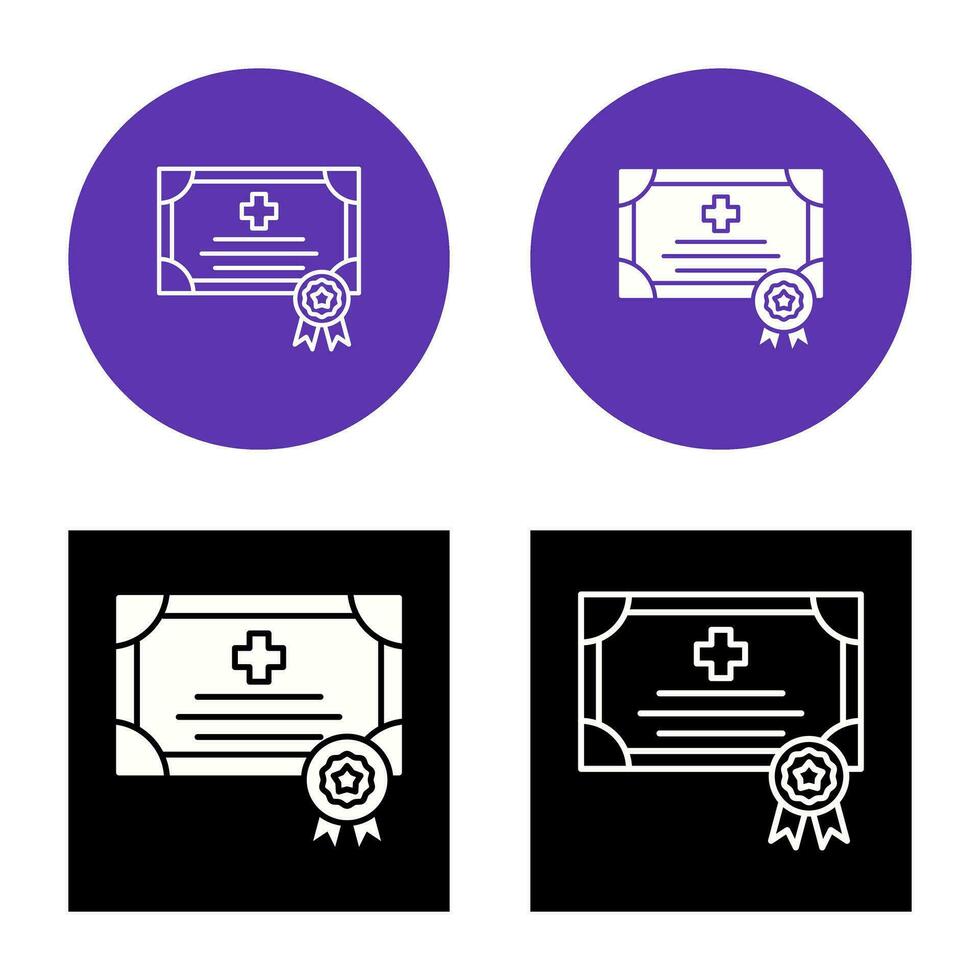 Certificate Vector Icon