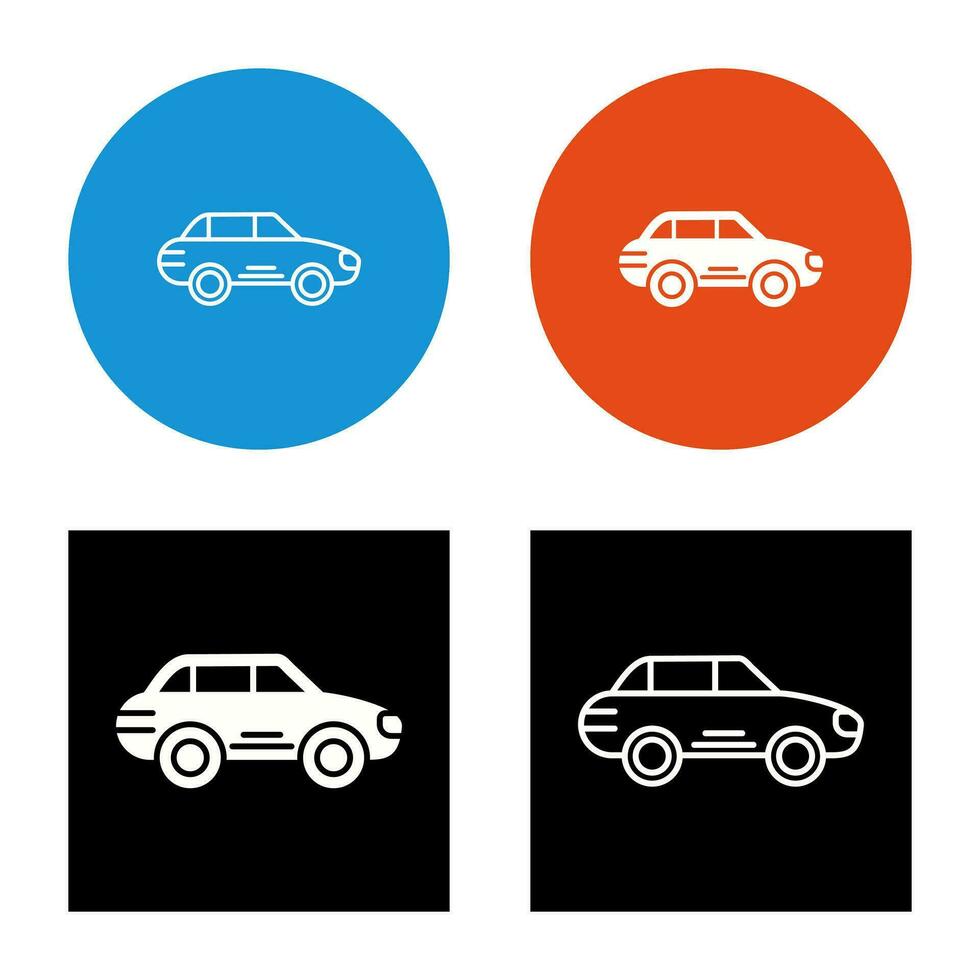 icono de vector de coche