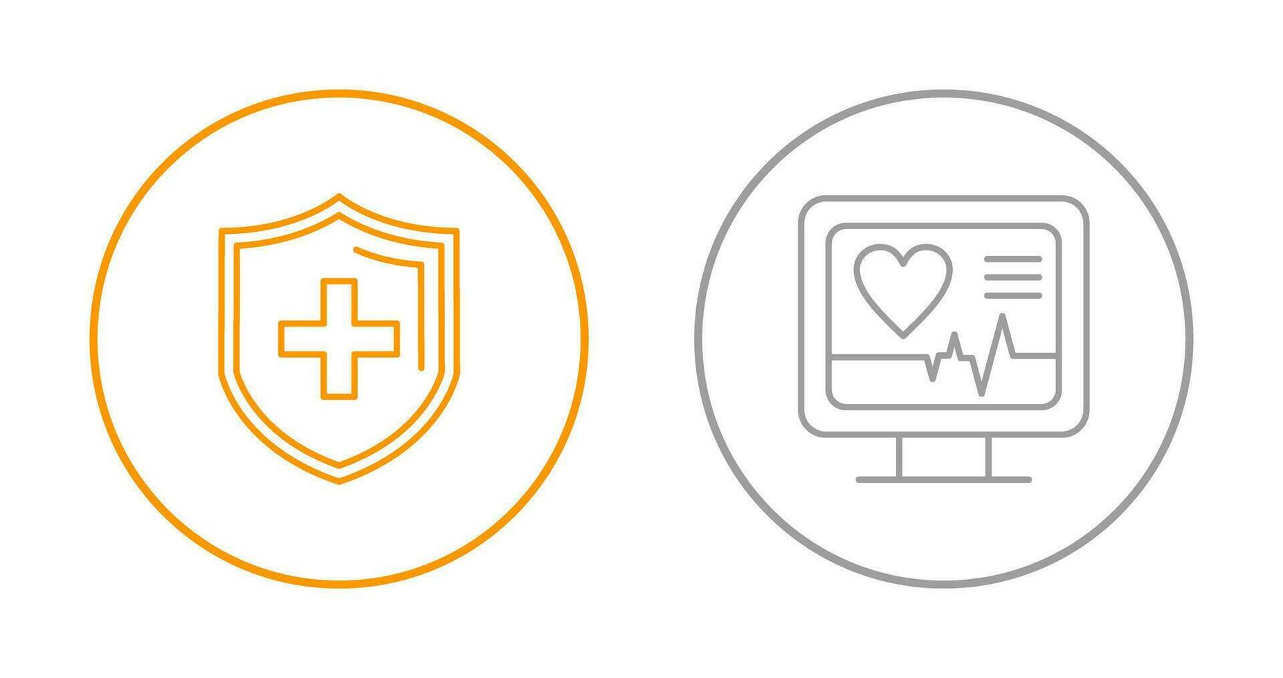 Protection and Plus Icon vector