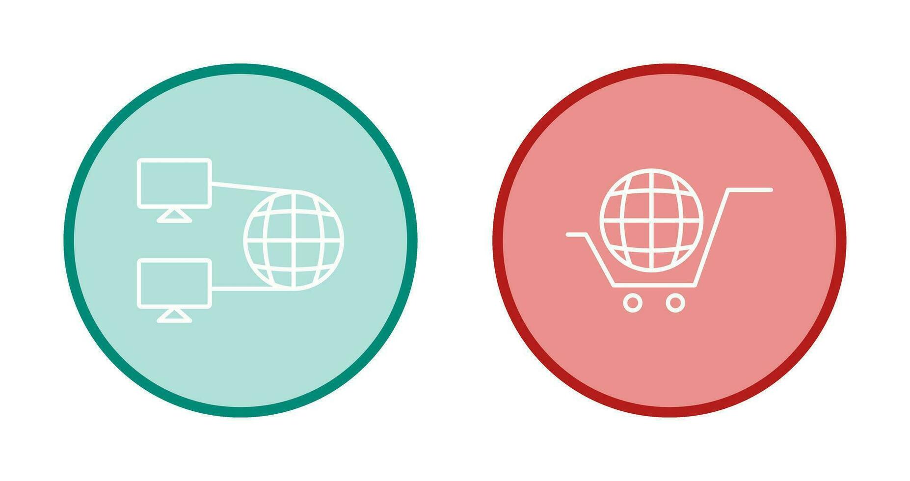 Internet Connectivity and Global Icon vector