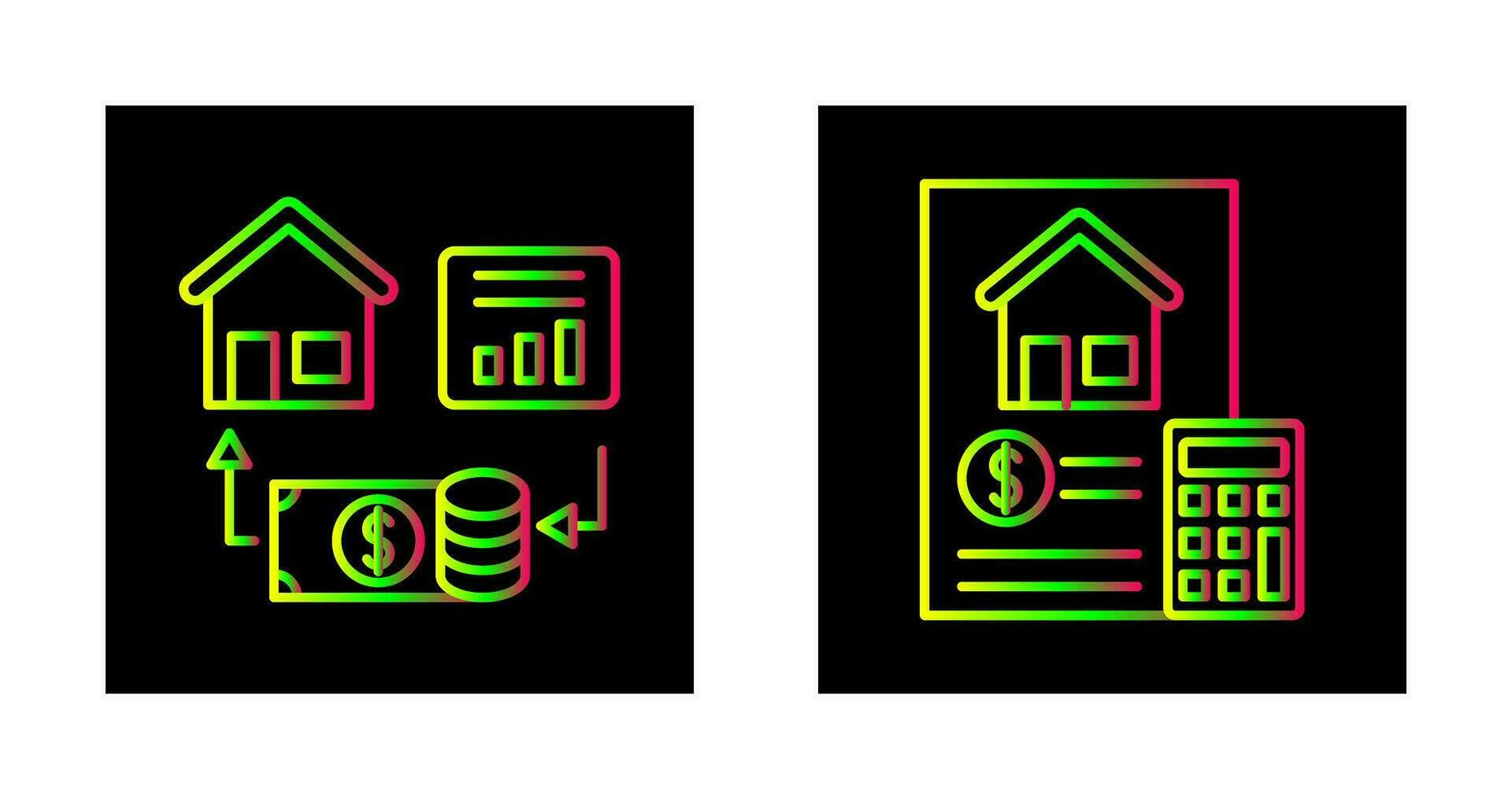 Investment and Accounting Icon vector