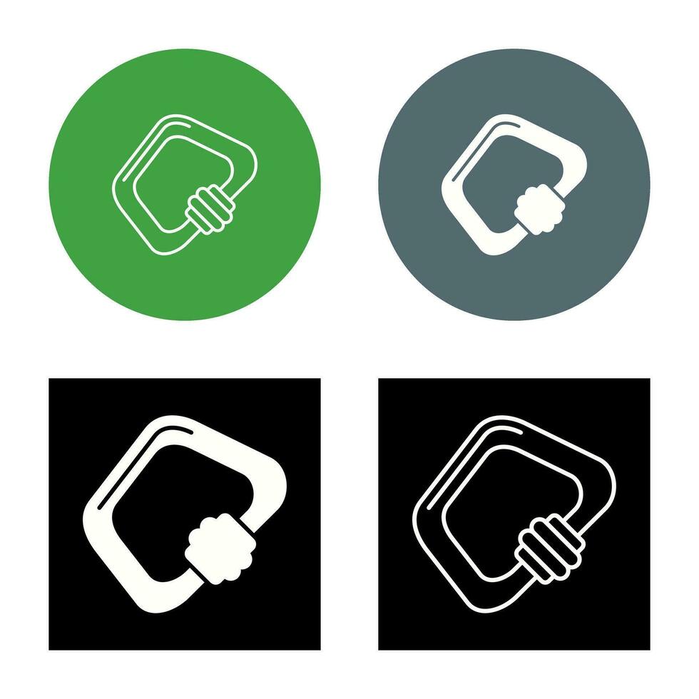 Carabiner Vector Icon