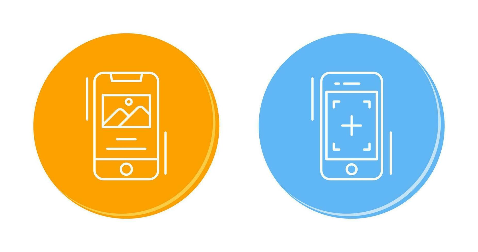 Gallery and Focus Icon vector