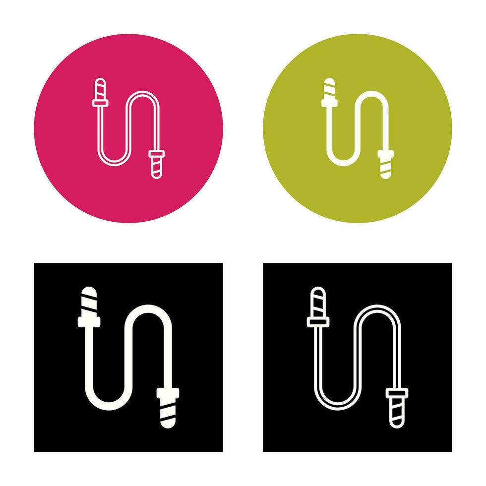 Jumping Rope Vector Icon