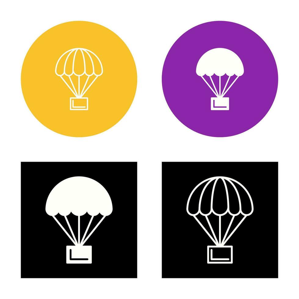 Parachute Vector Icon