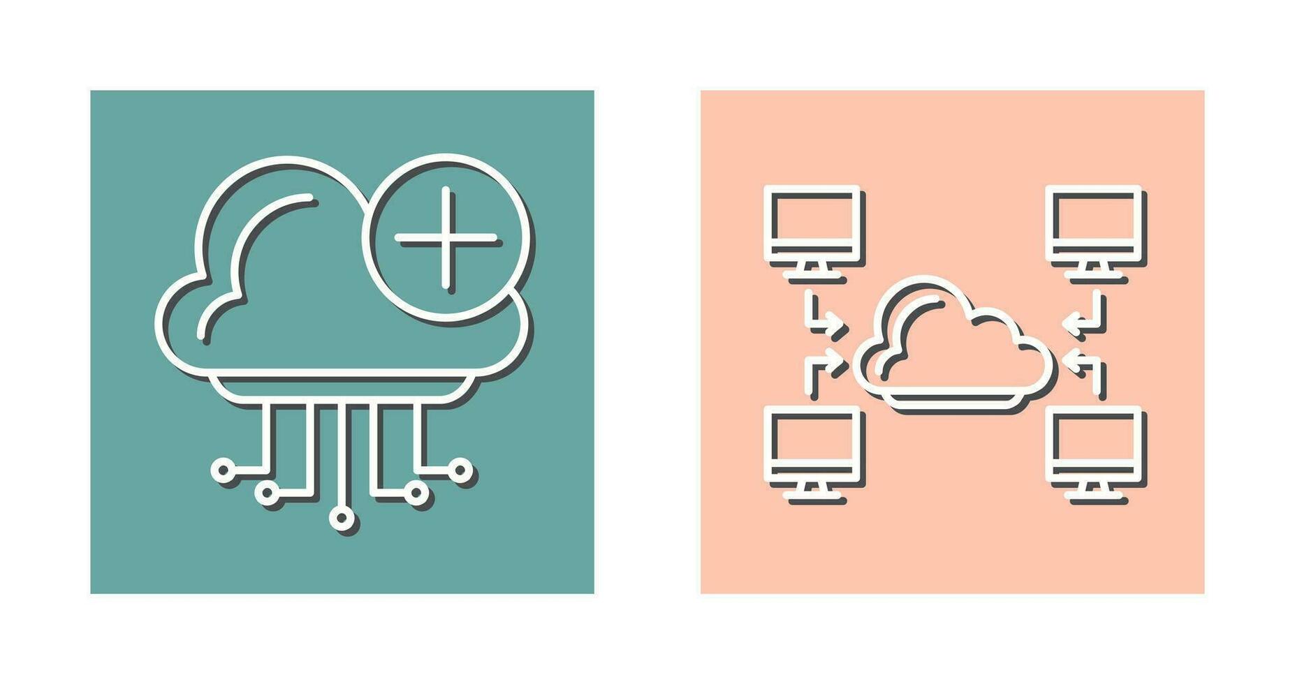 Cloud Computing and Computer Icon 33016381 Vector Art at Vecteezy