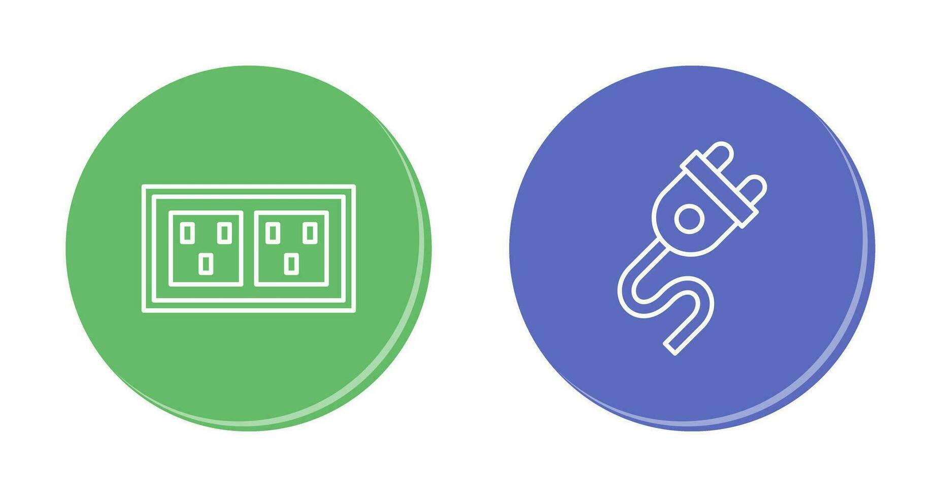 Socket and Plug Icon vector