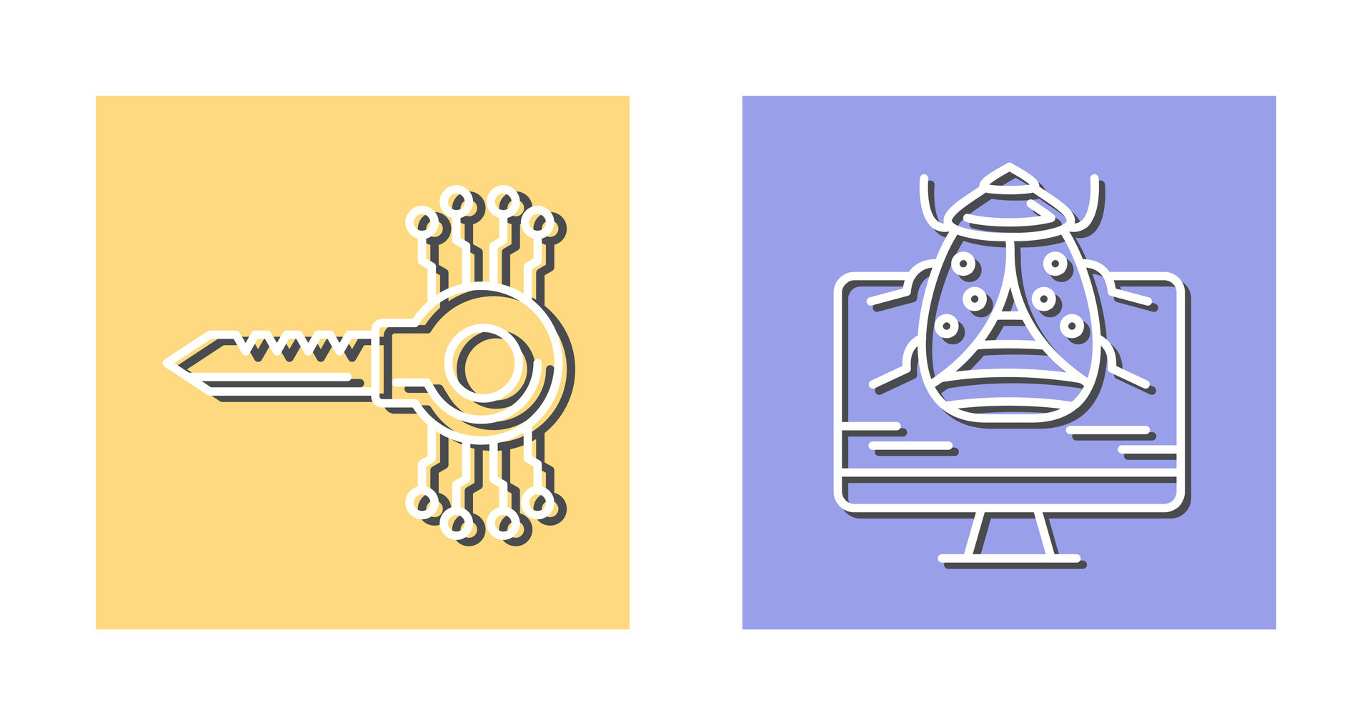 Key Code and Malware Icon 33016585 Vector Art at Vecteezy