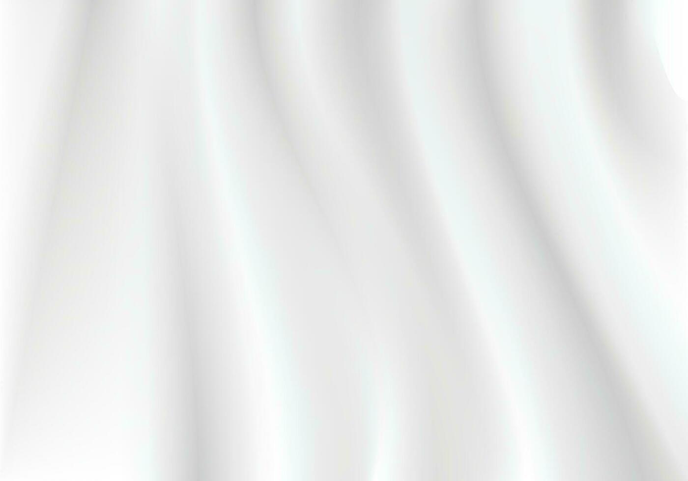 resumen vector antecedentes lujo blanco paño o líquido ola resumen o blanco tela textura antecedentes. paño suave ola. pliegues de satín, seda, y algodón. utilizar para bandera. ilustración eps 10