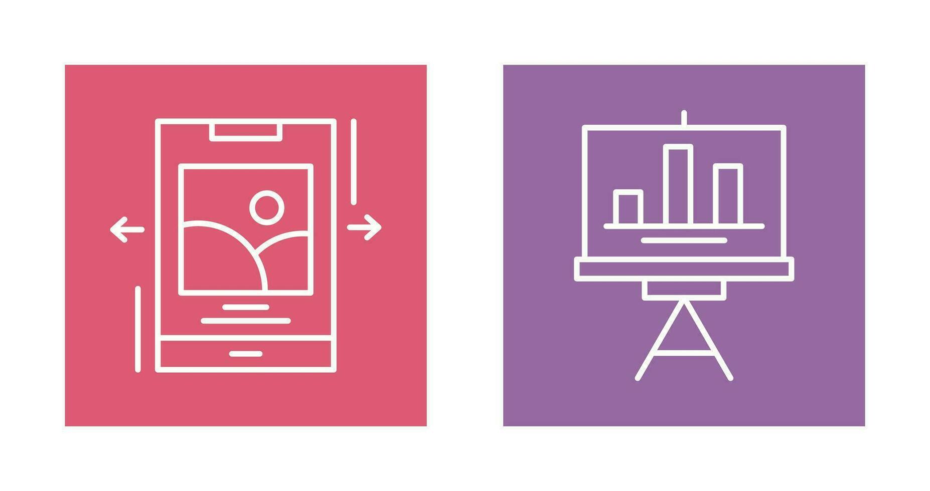 Swipe and Finance Icon vector