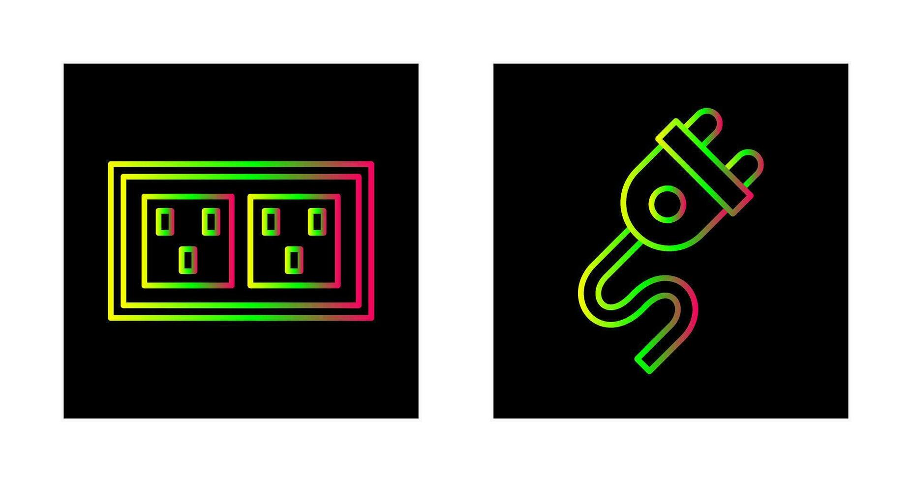 Socket and Plug Icon vector