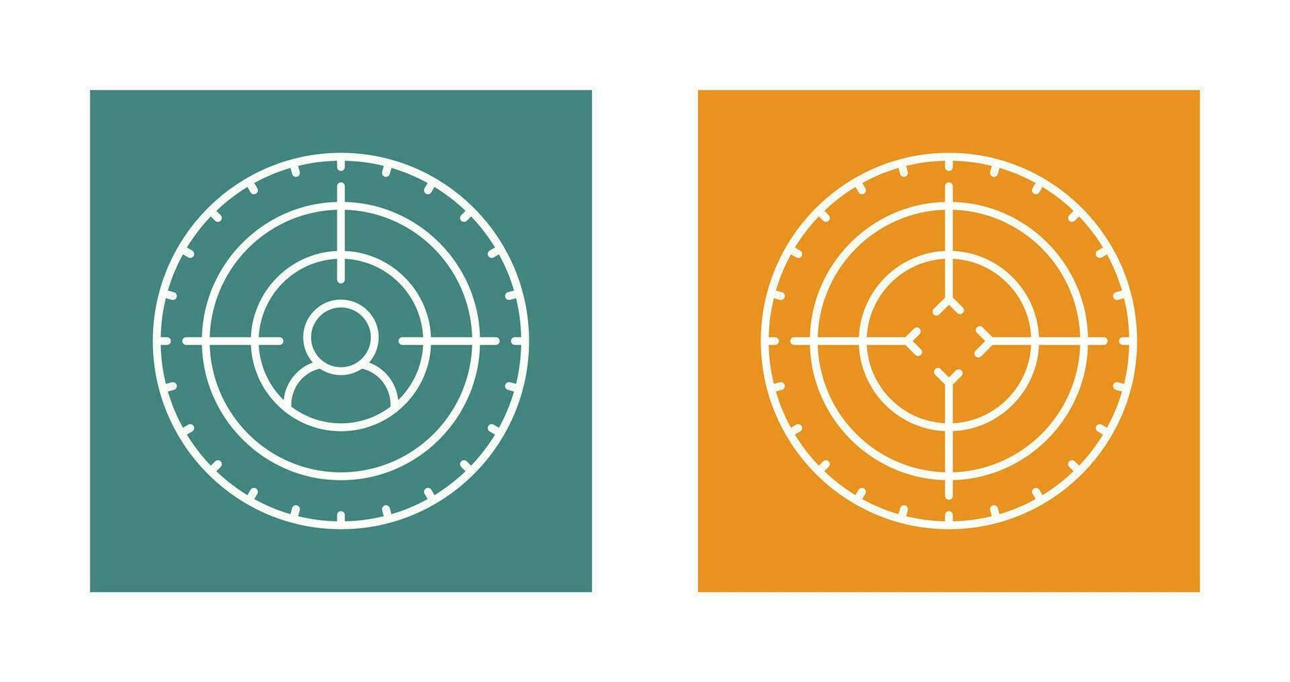 Goal and Target Icon vector