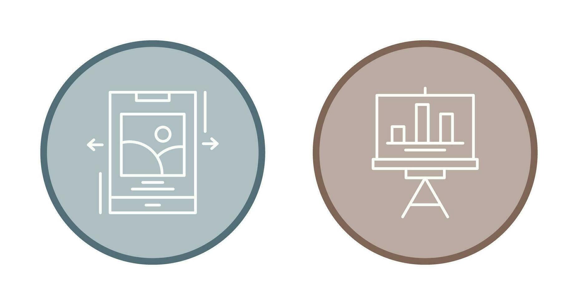 Swipe and Finance Icon vector