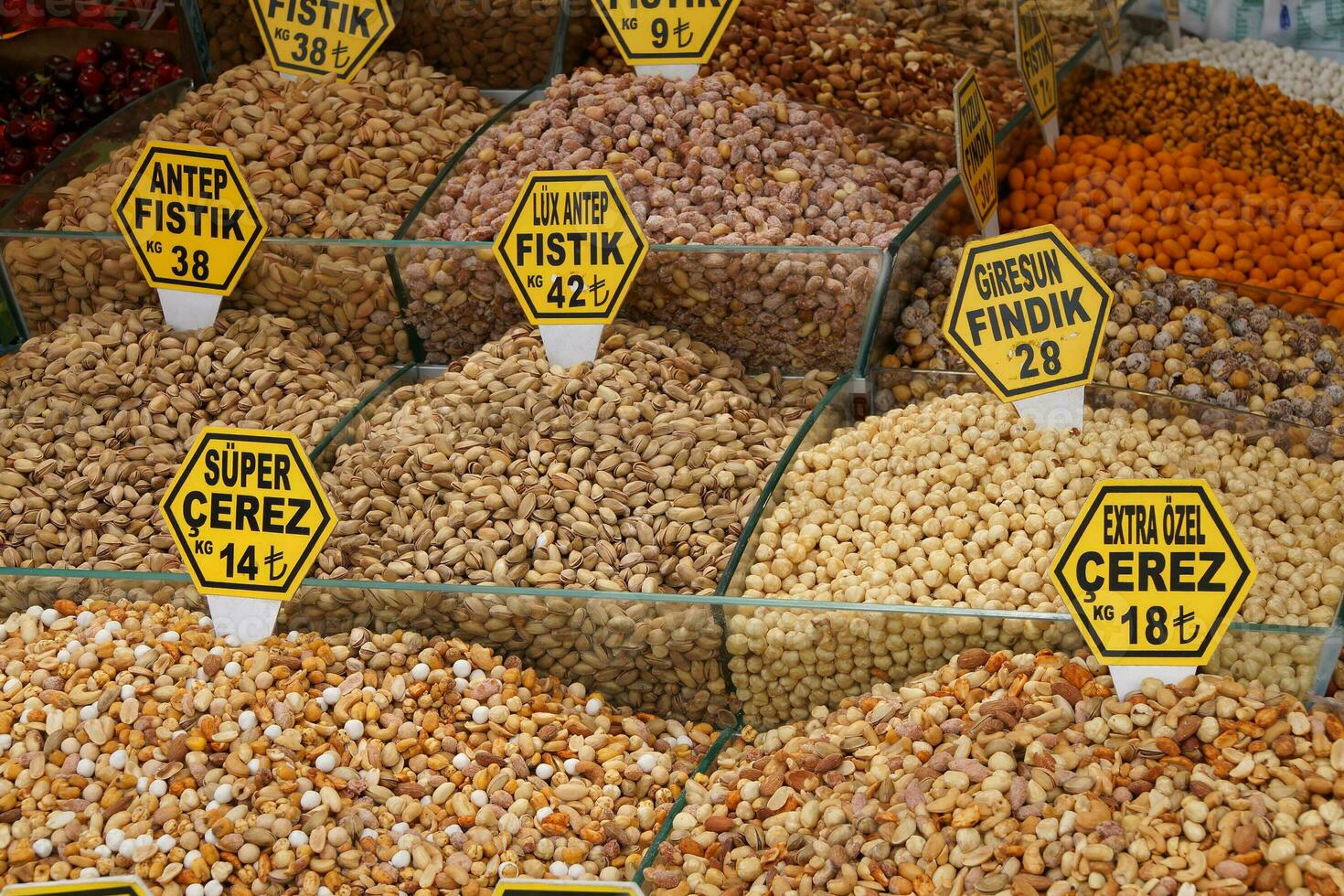 Nuts and other snacks photo