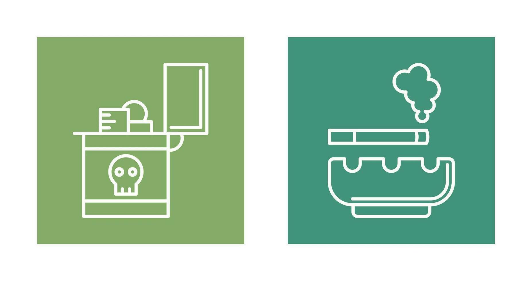 Zippo and Cigarette Icon vector